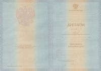 Диплом специалиста ВУЗ с 2012 по 2013 год