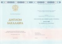 Диплом бакалавра 2013